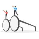 پیش‌نمایش فایل businessman-climb-up-big-eyeglasses-see-vision-on-telescope-9522309 از پک کسب و کار