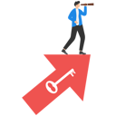پیش‌نمایش فایل businessman-looking-for-success-9522345 از پک کسب و کار