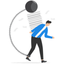 پیش‌نمایش فایل employee-tired-because-his-work-pile-up-into-burden-9600507 از پک کسب و کار