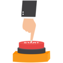 پیش‌نمایش فایل hand-pressing-the-start-button-9600520 از پک کسب و کار