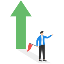 پیش‌نمایش فایل happy-businessman-sales-reach-target-with-red-flag-9600508 از پک کسب و کار
