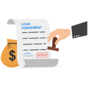 پیش‌نمایش فایل loan-agreement-9600528 از پک کسب و کار