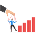 پیش‌نمایش فایل businessman-marionette-on-ropes-controlled-hand-9713558 از پک مفهوم کسب و کار