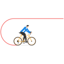 پیش‌نمایش فایل businessman-on-a-bicycle-9713523 از پک مفهوم کسب و کار