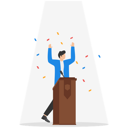 پیش‌نمایش فایل businessman-speaking-in-public-on-podium-9713480 از پک مفهوم کسب و کار