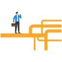 پیش‌نمایش فایل confused-businessman-thinking-9713564 از پک مفهوم کسب و کار