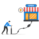 پیش‌نمایش فایل grow-your-shop-9771574 از پک فعالیت‌های کسب‌وکار