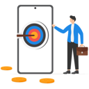پیش‌نمایش فایل businessman-standing-near-big-smartphone-with-mobile-strategy-9772752 از پک کسب و کار