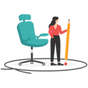 پیش‌نمایش فایل businesswoman-drawing-circle-around-his-office-chair-9772777 از پک کسب و کار