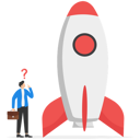 پیش‌نمایش فایل businessman-look-high-at-big-innovative-rocket-to-launch-company-9827756 از پک رشد کسب‌وکار