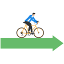 پیش‌نمایش فایل businessman-with-bicycle-walking-on-abstract-arrow-9827780 از پک رشد کسب‌وکار