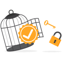 پیش‌نمایش فایل quality-control-with-key-free-himself-from-cage-9829384 از پک رشد کسب‌وکار