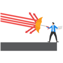 پیش‌نمایش فایل businessman-with-umbrella-red-protect-arrows-rain-falling-on-cliff-10015202 از پک کسب و کار