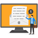 پیش‌نمایش فایل email-notification-10228911 از پک کسب و کار