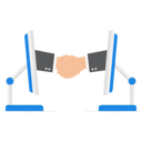 پیش‌نمایش فایل online-business-deal-10228928 از پک کسب و کار