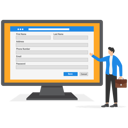 پیش‌نمایش فایل registration-form-10228961 از پک کسب و کار