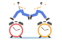 پیش‌نمایش فایل swap-work-shifts-10617459 از پک کسب و کار