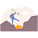 پیش‌نمایش فایل businessman-digging-ground-to-find-golden-10864542 از پک کسب و کار