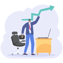 پیش‌نمایش فایل businessman-working-in-office-with-carrying-up-arrow-10864546 از پک کسب و کار