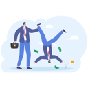 پیش‌نمایش فایل creditor-shaking-money-from-broke-female-debtor-10864554 از پک کسب و کار