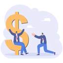 پیش‌نمایش فایل poor-businessman-begging-rich-businessman-10864559 از پک کسب و کار