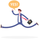 پیش‌نمایش فایل businessman-celebrating-fist-pump-10940385 از پک کسب و کار