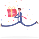 پیش‌نمایش فایل businessman-with-gift-box-for-birthday-10940375 از پک کسب و کار