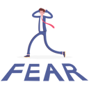 پیش‌نمایش فایل terrified-businessman-standing-facing-fear-10940382 از پک کسب و کار