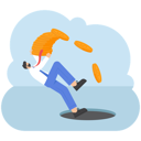 پیش‌نمایش فایل businessman-carrying-stack-of-money-about-to-fall-in-hold-11074126 از پک مفهوم کسب و کار