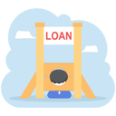 پیش‌نمایش فایل businessman-hard-working-in-loan-guillotine-11074132 از پک مفهوم کسب و کار