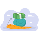 پیش‌نمایش فایل slow-money-transfer-turtle-transporting-11074127 از پک مفهوم کسب و کار