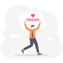 پیش‌نمایش فایل businessman-happy-on-friday-11177675 از پک مفهوم کسب و کار