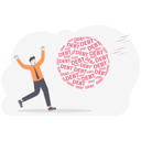 پیش‌نمایش فایل businessman-running-away-from-debt-11177673 از پک مفهوم کسب و کار