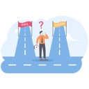 پیش‌نمایش فایل businessman-choices-different-way-to-success-and-failure-11472502 از پک کسب و کار