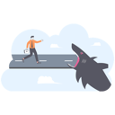 پیش‌نمایش فایل businessman-fall-into-a-trap-crocodile-sharp-teeth-11472507 از پک کسب و کار