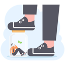 پیش‌نمایش فایل businessman-trapped-in-bottle-11472503 از پک کسب و کار
