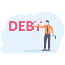 پیش‌نمایش فایل businessman-erasing-debt-word-11500185 از پک کسب و کار