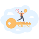 پیش‌نمایش فایل businessman-on-golden-key-to-success-time-and-money-11500216 از پک کسب و کار