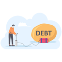 پیش‌نمایش فایل businessman-put-bomb-to-explode-big-stone-debt-11500246 از پک کسب و کار