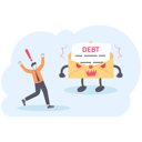 پیش‌نمایش فایل violent-characters-big-debt-letter-pointer-debtor-11500244 از پک کسب و کار