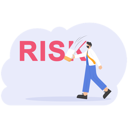 پیش‌نمایش فایل businessman-erasing-risk-word-11533969 از پک کسب و کار