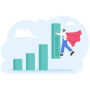 پیش‌نمایش فایل businessman-flying-with-jetpack-carrying-arrow-up-11533959 از پک کسب و کار