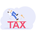 پیش‌نمایش فایل businessman-slippery-on-tax-sign-11533960 از پک کسب و کار
