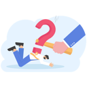 پیش‌نمایش فایل hand-hitting-a-question-mark-hammer-on-businessman-11533983 از پک کسب و کار
