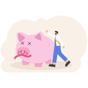 پیش‌نمایش فایل businessman-giving-piggy-bank-11533988 از پک مالی کسب و کار