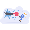 پیش‌نمایش فایل businessman-receiving-punch-from-big-hand-11533995 از پک مالی کسب و کار