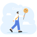 پیش‌نمایش فایل businessman-show-happy-face-sign-11534009 از پک مالی کسب و کار