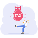 پیش‌نمایش فایل businessman-with-big-tax-bomb-11533986 از پک مالی کسب و کار