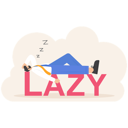 پیش‌نمایش فایل lazy-businessman-sleeping-on-lazy-word-11533990 از پک مالی کسب و کار