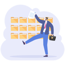 پیش‌نمایش فایل businessman-folding-and-sorting-documents-into-folders-11612013 از پک کسب و کار